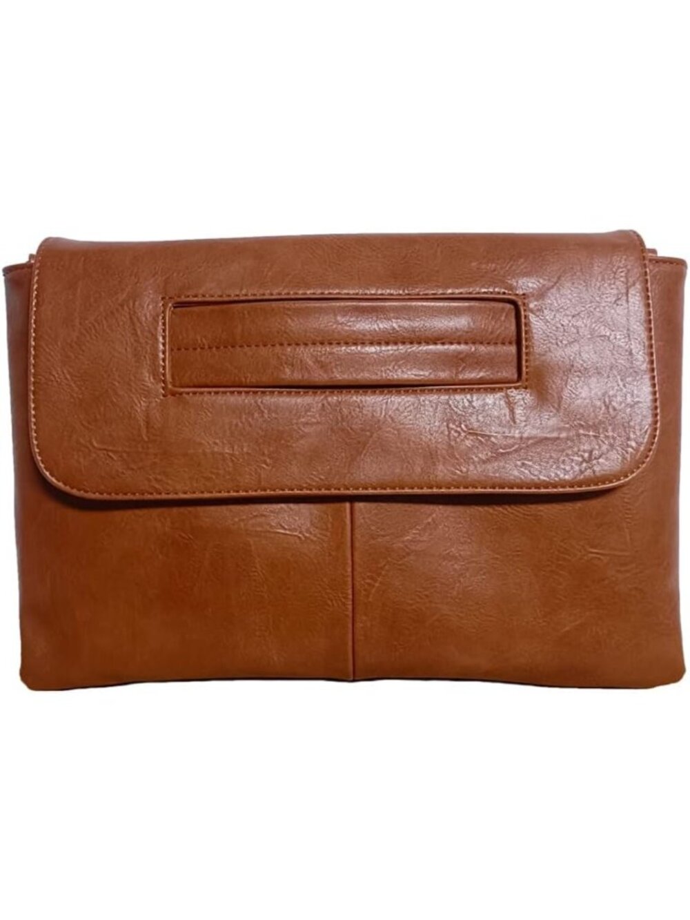Stylish PU Leather Women's Clutch & Messenger Bag - Large Capacity, Solid Design